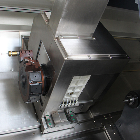 Токарный станок с ЧПУ с наклонной станиной TCK56A