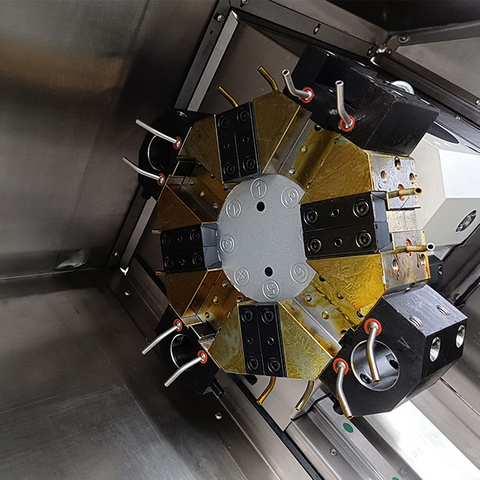 Токарный станок с ЧПУ с наклонной станиной TCK50A